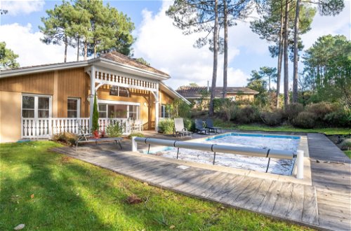 Foto 1 - Casa con 2 camere da letto a Lacanau con piscina privata e vista mare
