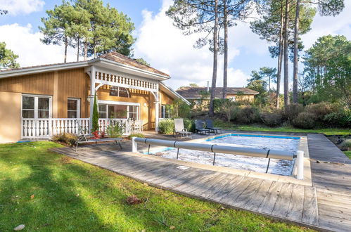 Foto 1 - Casa de 2 quartos em Lacanau com piscina privada e jardim