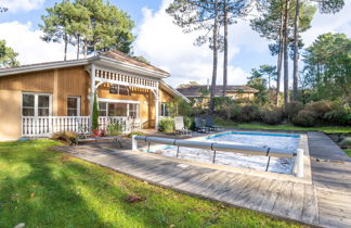 Photo 1 - Maison de 2 chambres à Lacanau avec piscine privée et jardin