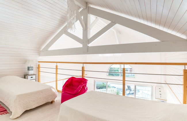 Casa de 3 quartos em Lacanau com piscina privada e jardim - Foto 14