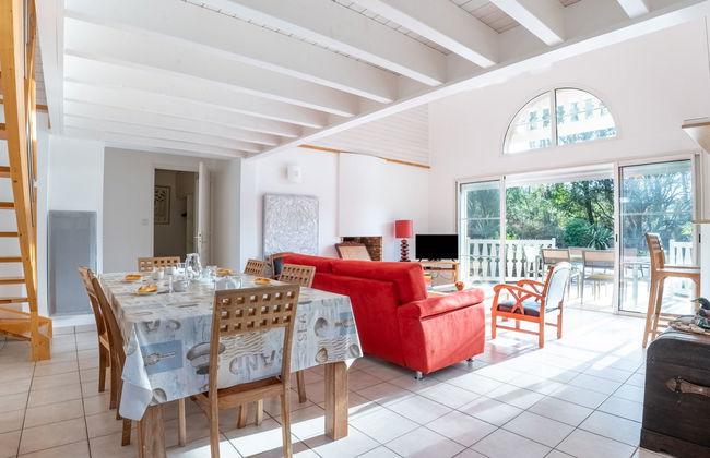 Casa de 3 quartos em Lacanau com piscina privada e jardim - Foto 7