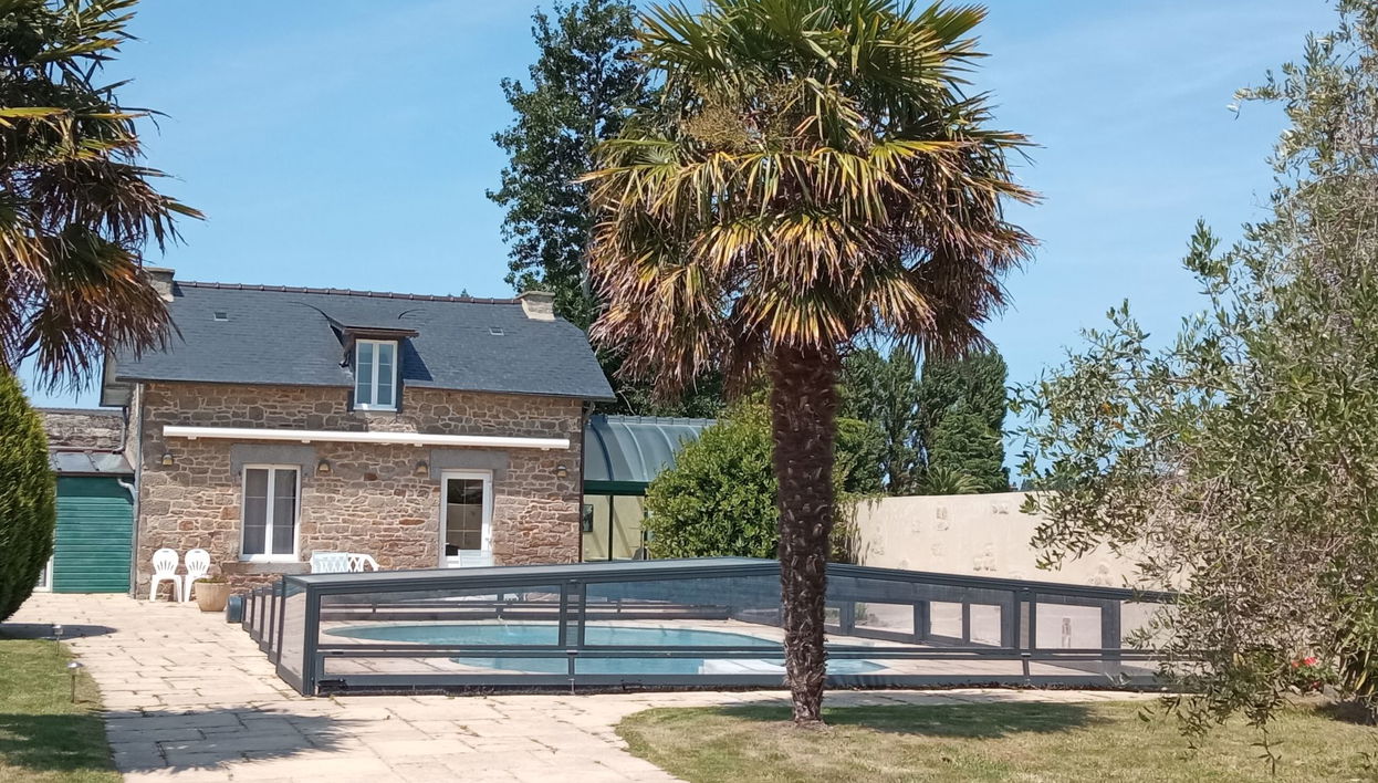 Casa de 3 quartos em Cancale com piscina privada e jardim - Foto 1