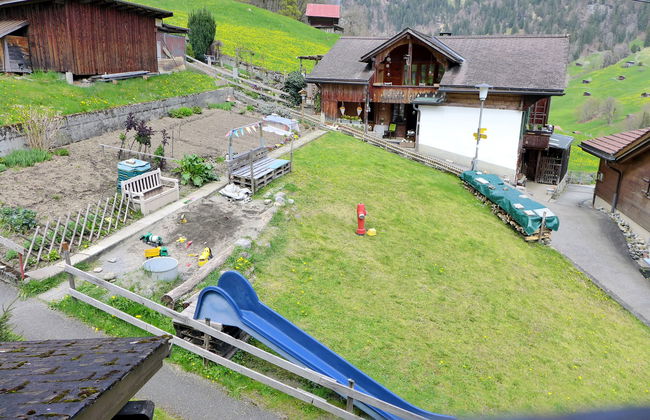 Appartamento con 1 camera da letto a Lauterbrunnen con giardino - Foto 16