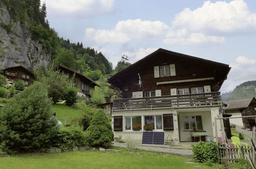 Foto 18 - Apartamento de 1 quarto em Lauterbrunnen com jardim