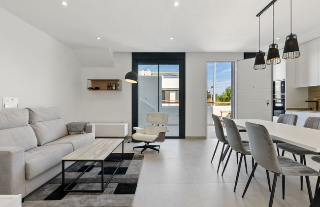Apartamento de 3 quartos em San Javier com piscina e terraço - Foto 3