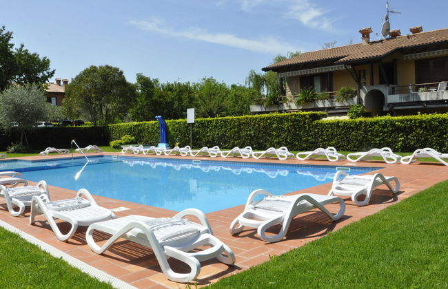 Appartamento con 1 camera da letto a Lazise con piscina e giardino - Foto 3