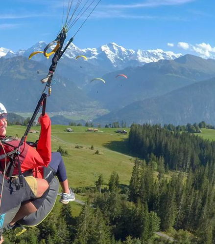 Bild - Paragliding &quot;Big Blue&quot; Winter