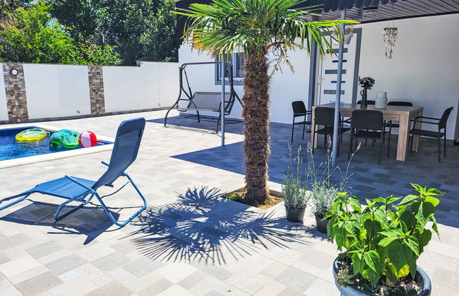 Casa de 3 quartos em Privlaka com piscina privada e terraço - Foto 8
