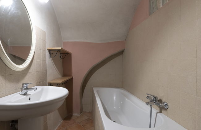 Apartamento de 2 quartos em Prelà com piscina e jardim - Foto 21