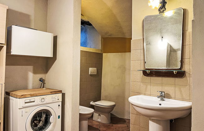 Apartamento de 2 quartos em Prelà com piscina e jardim - Foto 34
