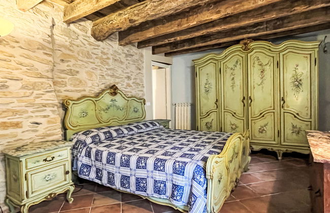 Apartamento de 2 quartos em Prelà com piscina e jardim - Foto 45