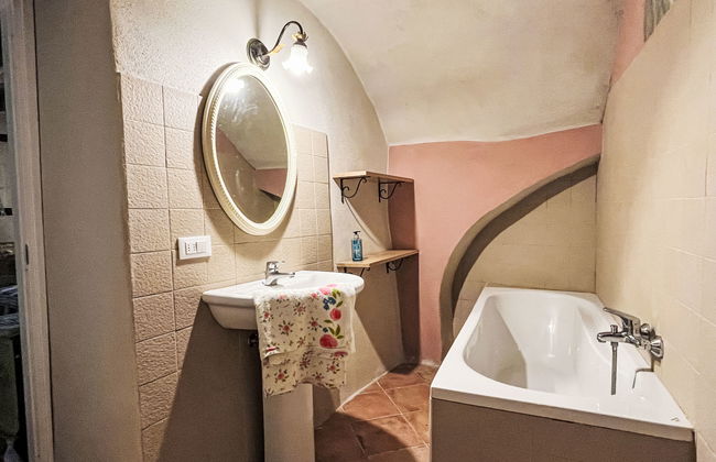 Apartamento de 2 quartos em Prelà com piscina e jardim - Foto 40