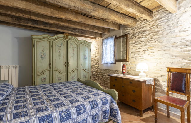 Apartamento de 2 quartos em Prelà com piscina e jardim - Foto 22