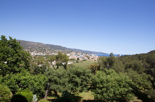 Foto 16 - Appartamento con 1 camera da letto a Bormes-les-Mimosas con piscina e vista mare