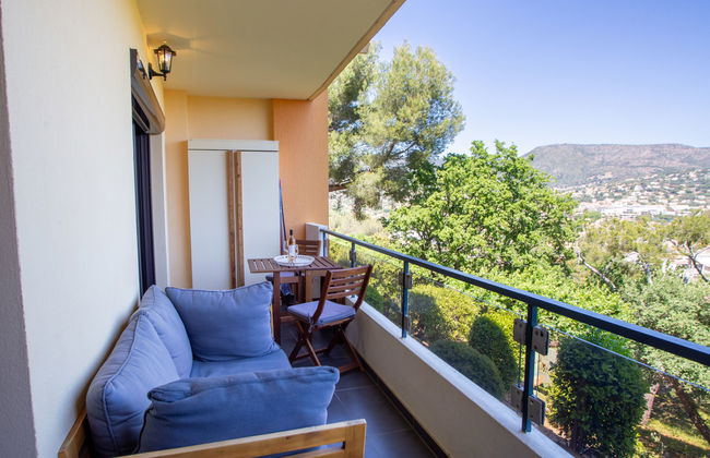 Appartamento con 2 camere da letto a Bormes-les-Mimosas con piscina e giardino - Foto 2