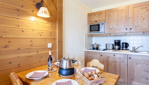 Apartment mit 2 Schlafzimmern in Villarembert mit schwimmbad und sauna - Foto 4
