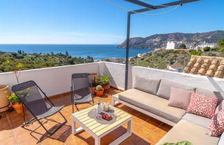 Photo 2 - Maison de 3 chambres à Almuñécar avec piscine et vues à la mer