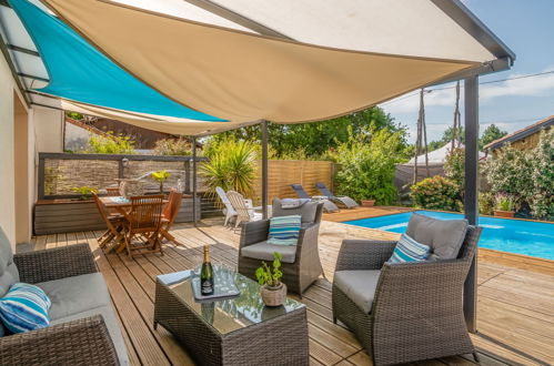 Photo 1 - Maison de 3 chambres à Gujan-Mestras avec piscine privée et vues à la mer