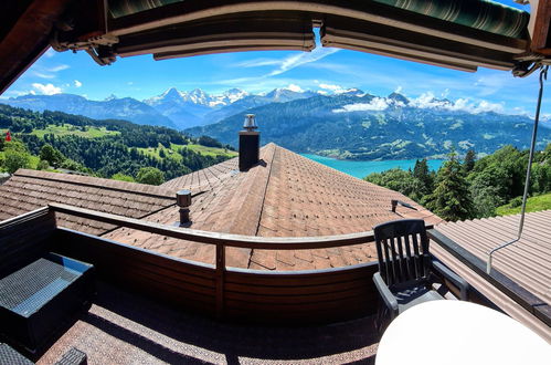 Foto 16 - Apartment mit 1 Schlafzimmer in Beatenberg mit blick auf die berge