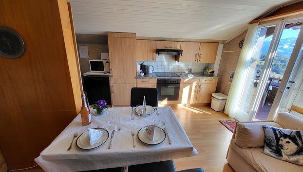 Apartment mit 1 Schlafzimmer in Beatenberg - Foto 4