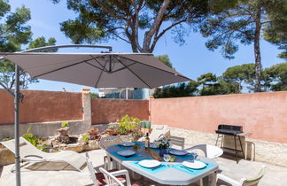 Foto 1 - Apartamento de 3 habitaciones en Saint-Cyr-sur-Mer con jardín y terraza