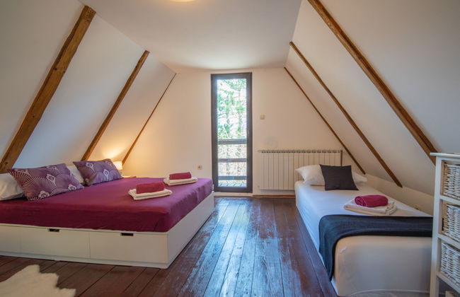 Casa de 1 quarto em Fužine com jardim e terraço - Foto 23