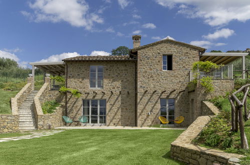 Foto 1 - Casa de 3 quartos em Magione com piscina privada e vista para a montanha