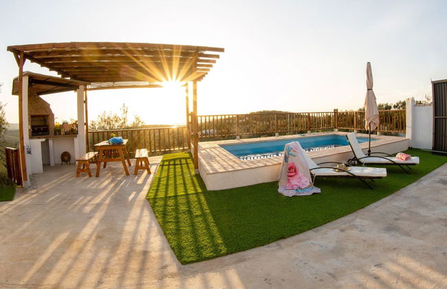 Casa de 3 quartos em Rute com piscina privada e jardim - Foto 16