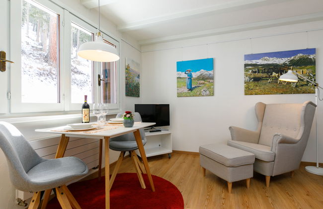 Apartment mit 1 Schlafzimmer in Silvaplana - Foto 6