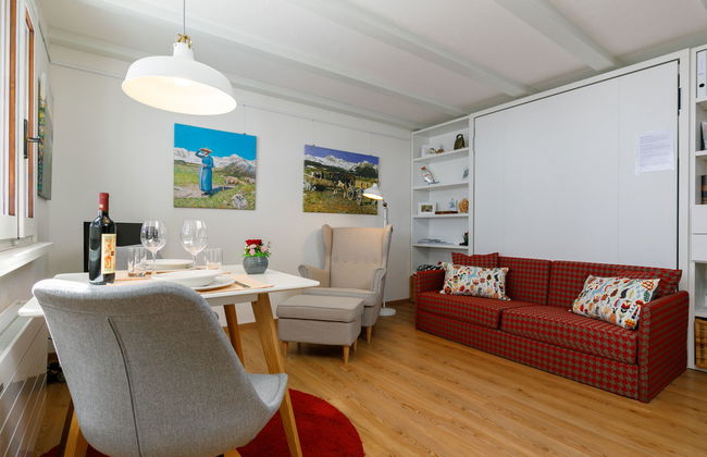 Apartment mit 1 Schlafzimmer in Silvaplana - Foto 2