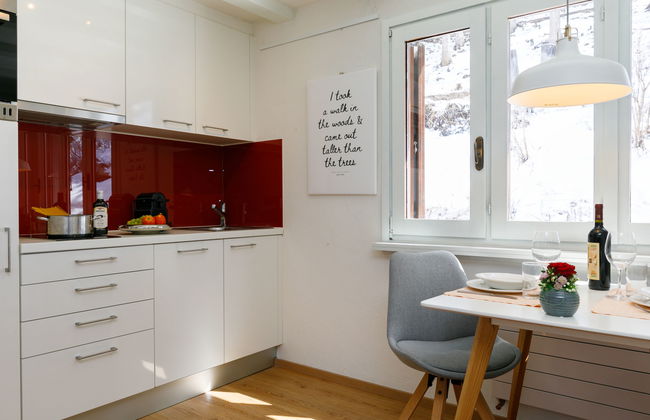 Apartment mit 1 Schlafzimmer in Silvaplana - Foto 8
