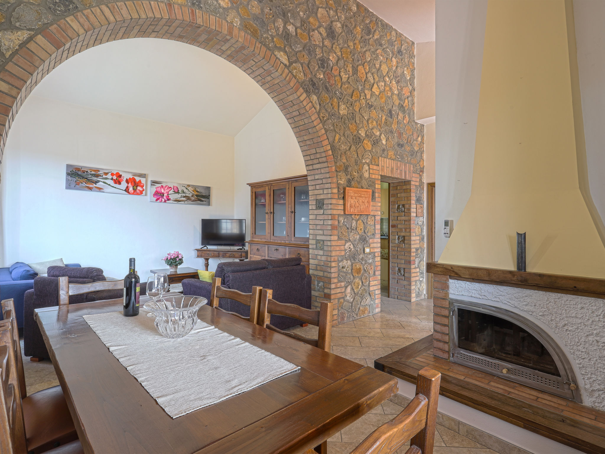 Foto 6 - Casa de 3 habitaciones en Colle di Val d'Elsa con piscina privada y jardín