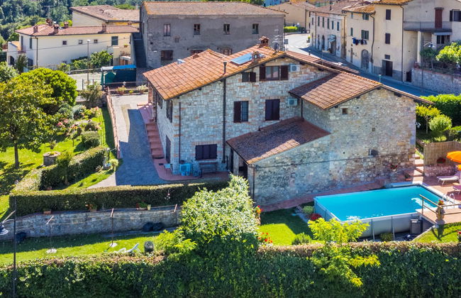 Casa de 4 quartos em Colle di Val d'Elsa com piscina privada e jardim - Foto 38