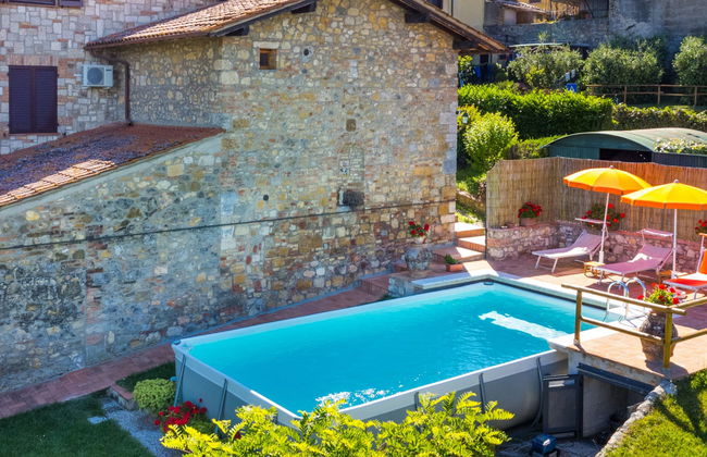 Casa de 4 quartos em Colle di Val d'Elsa com piscina privada e jardim - Foto 40