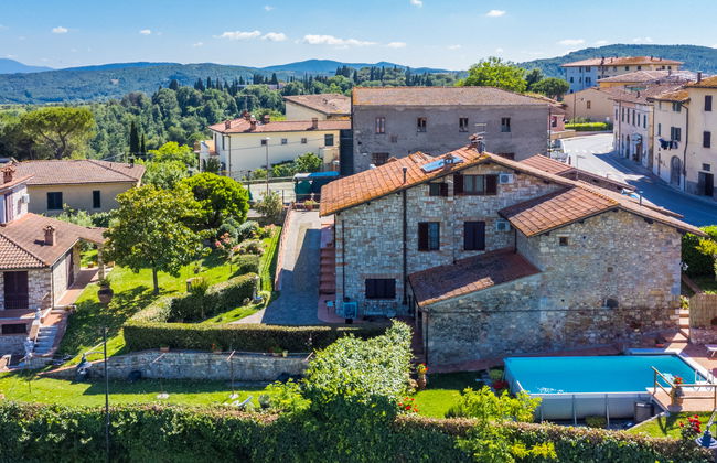 Casa de 4 quartos em Colle di Val d'Elsa com piscina privada e jardim - Foto 28