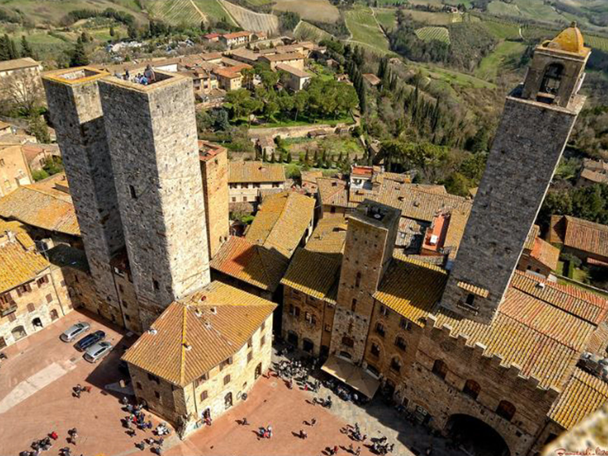 Foto 23 - Apartment mit 3 Schlafzimmern in San Gimignano mit terrasse