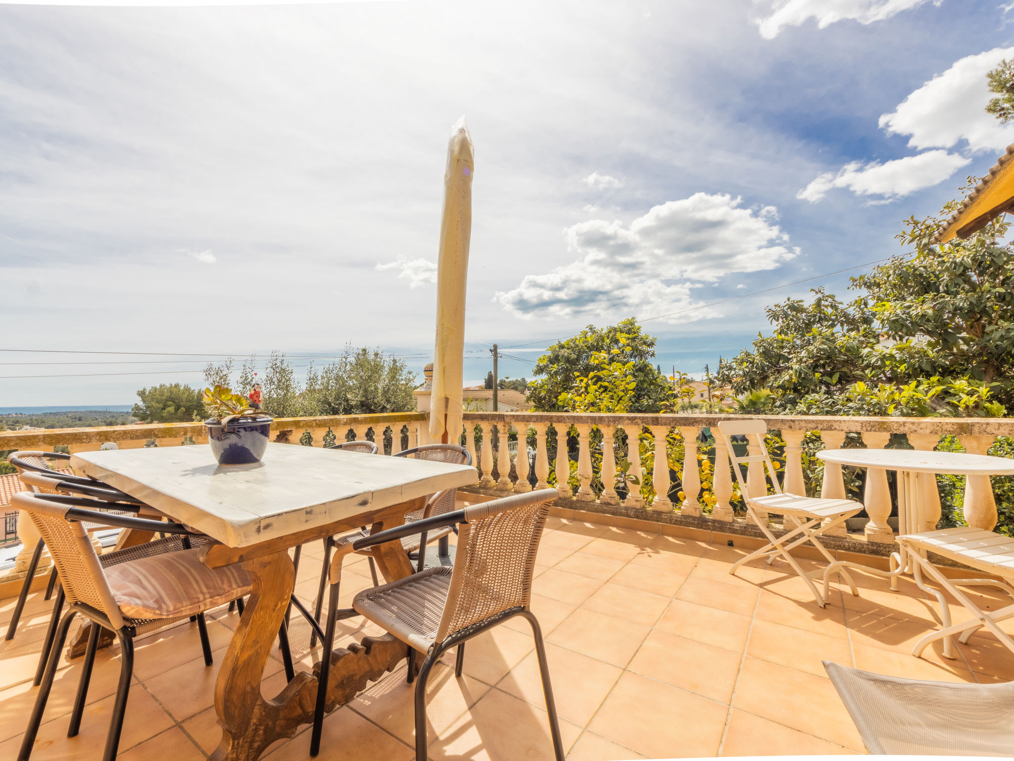 Foto 2 - Casa con 4 camere da letto a La Pobla de Montornès con piscina privata e vista mare