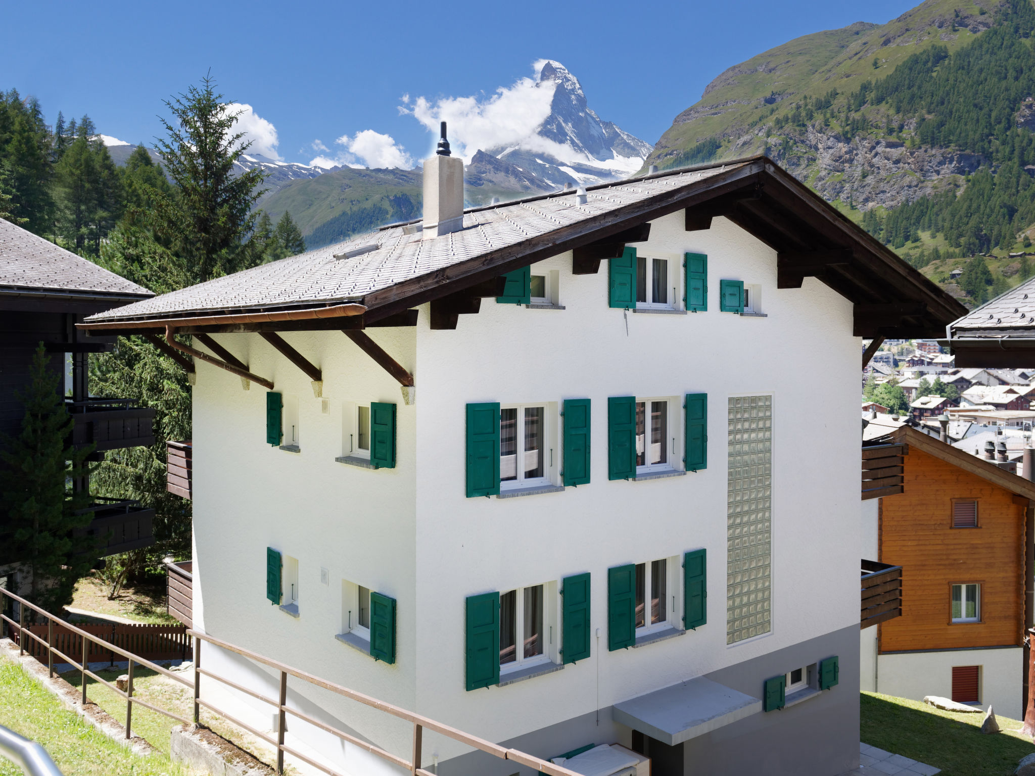 Foto 7 - Apartamento de 1 habitación en Zermatt con terraza y vistas a la montaña