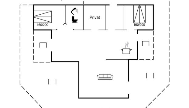 Casa con 2 camere da letto a Tranekær con terrazza - Foto 2