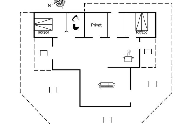 Casa de 2 quartos em Tranekær com terraço - Foto 2