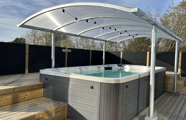 Casa de 5 quartos em Strandby com terraço e banheira de hidromassagem - Foto 65