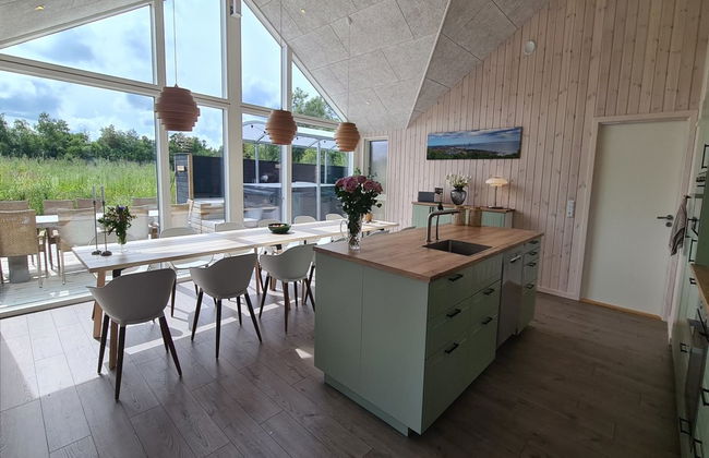 Casa de 5 quartos em Strandby com terraço e banheira de hidromassagem - Foto 42