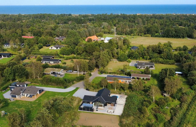 Casa de 5 quartos em Strandby com terraço e banheira de hidromassagem - Foto 50