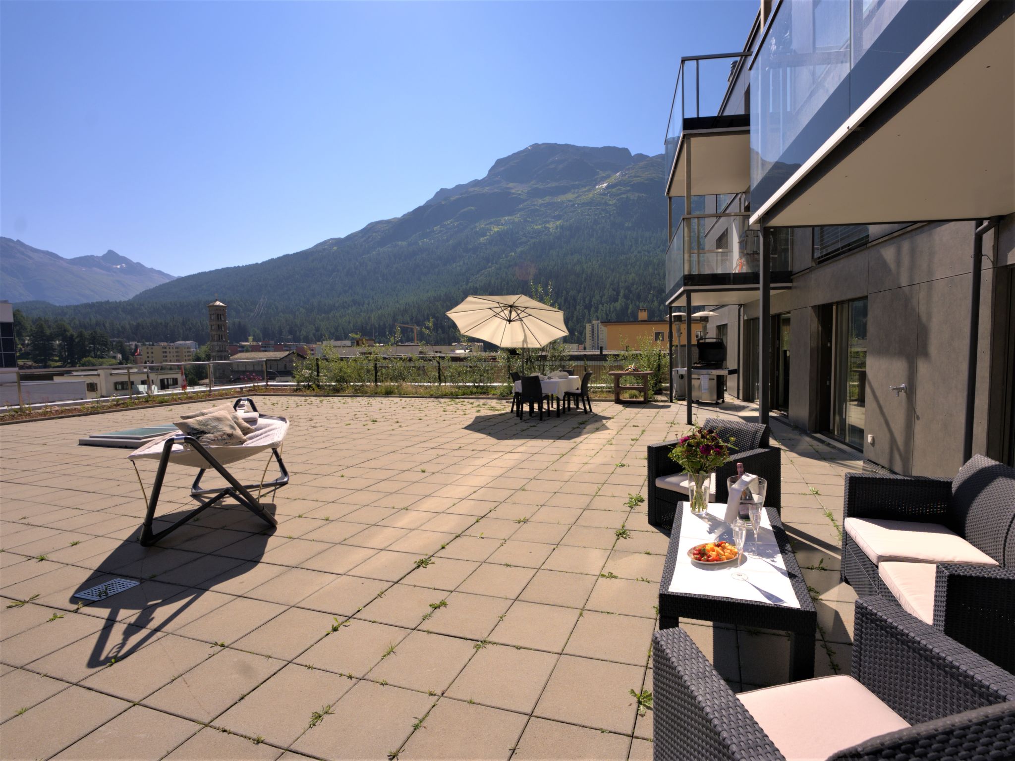 Photo 19 - 2 bedroom Apartment in Sankt Moritz with terrace and mountain view