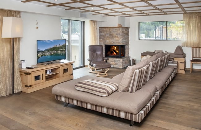 Apartamento de 3 quartos em Sankt Moritz com terraço e sauna - Foto 3