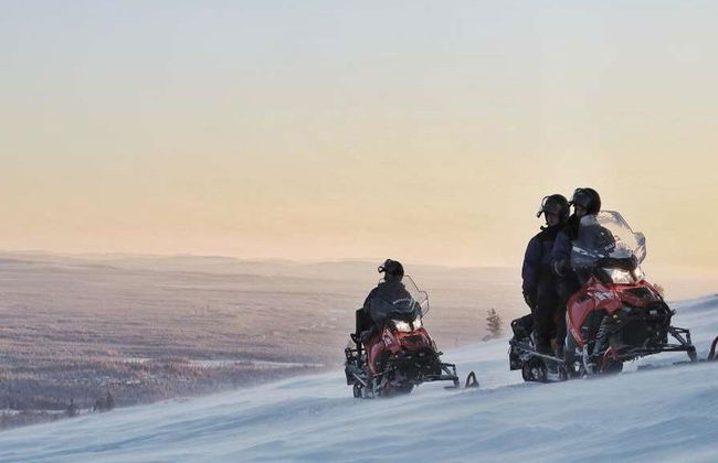 Aventura en motonieve para observar la aurora boreal - Desde Ylläs - Foto 3