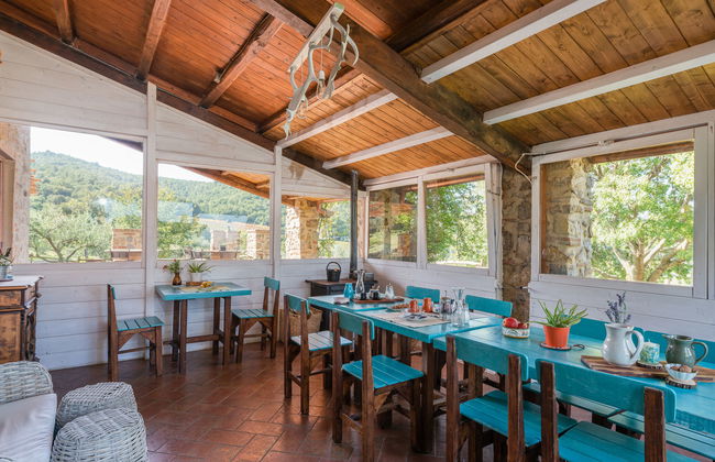 Casa de 4 quartos em Roccalbegna com piscina privada e jardim - Foto 5