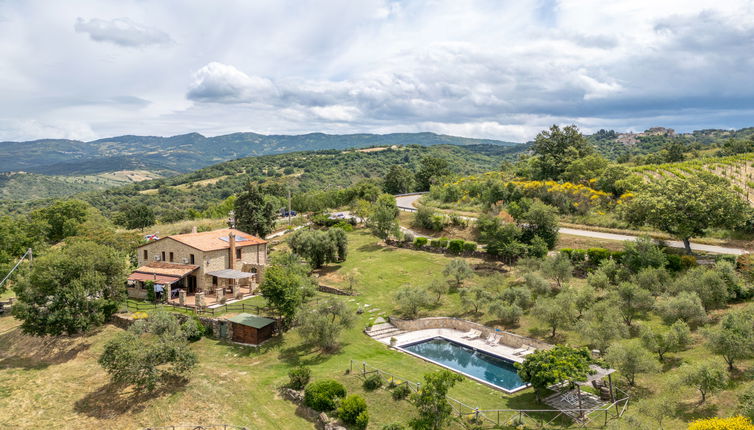 Foto 1 - Casa con 4 camere da letto a Roccalbegna con piscina privata e giardino