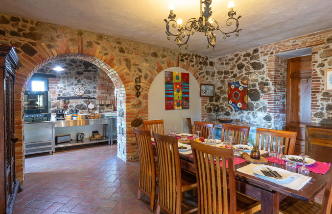 Casa de 4 quartos em Roccalbegna com piscina privada e jardim - Foto 14