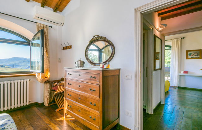 Apartamento de 2 quartos em Greve in Chianti com piscina e jardim - Foto 18